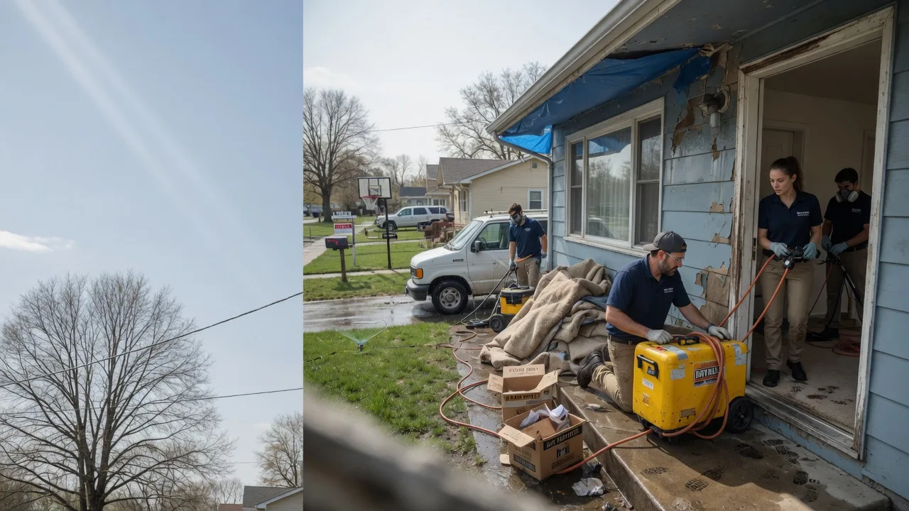 Basement Flood Cleanup in Williston, ND near me